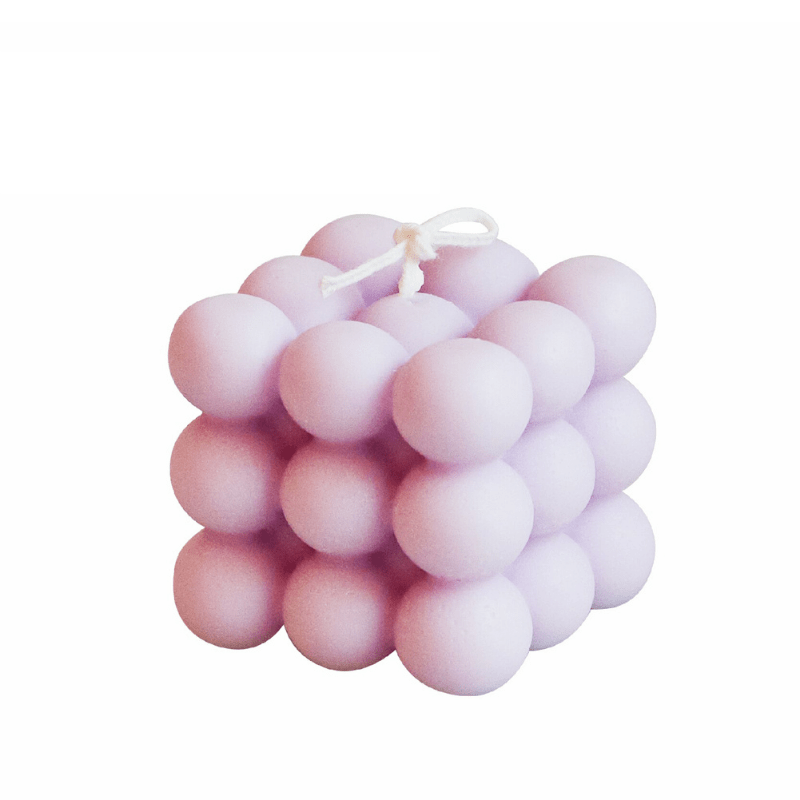 Bubble Cube Candle - Aromatherapy Candle Decluttered Homes