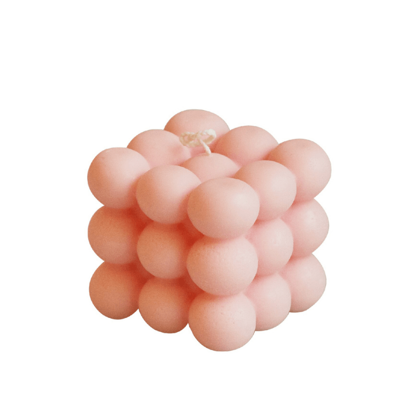 Bubble Cube Candle - Aromatherapy Candle Decluttered Homes