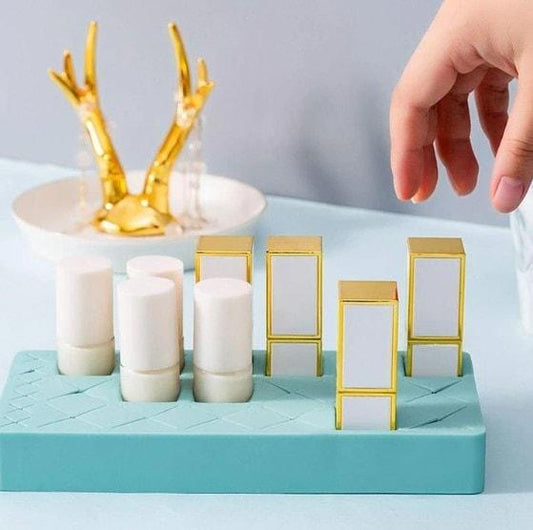 Creative Portable Lipstick Organizer Storage Box Decluttered Homes