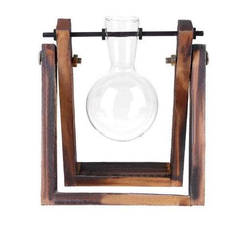 Wooden Flower Vase Display Flower Vase Decluttered Homes
