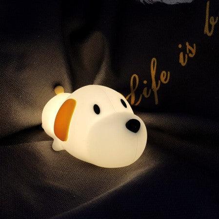 Silicone Puppy LED Night Light Night Light Lamp Decluttered Homes