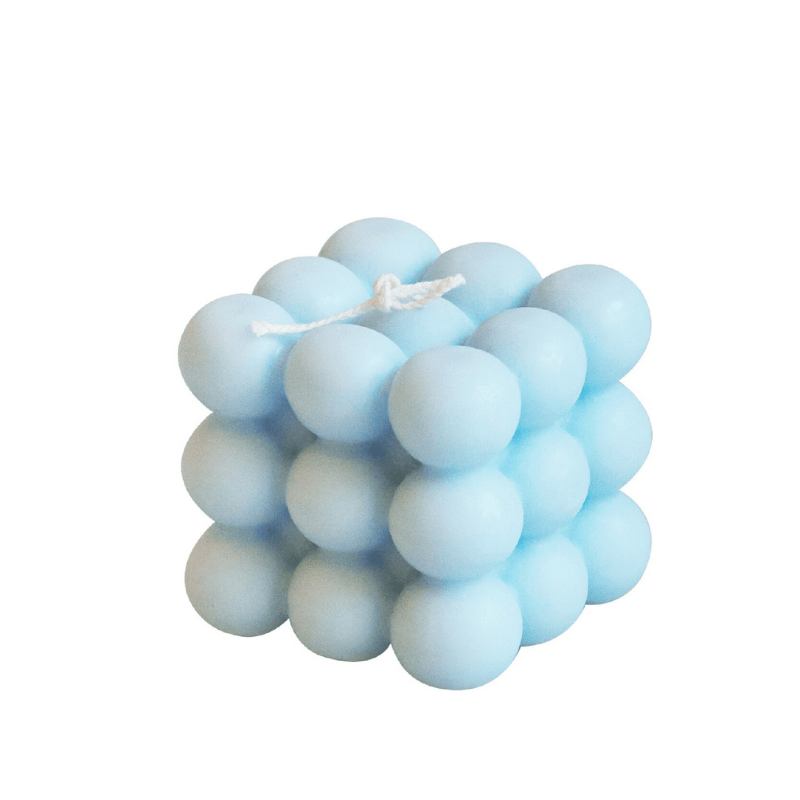 Bubble Cube Candle - Aromatherapy Candle Decluttered Homes
