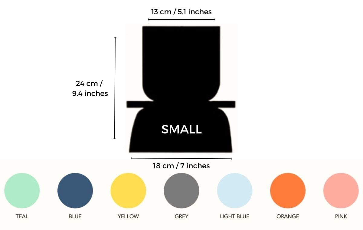 Modern Colorful Pendant Light - Small  Decluttered Homes