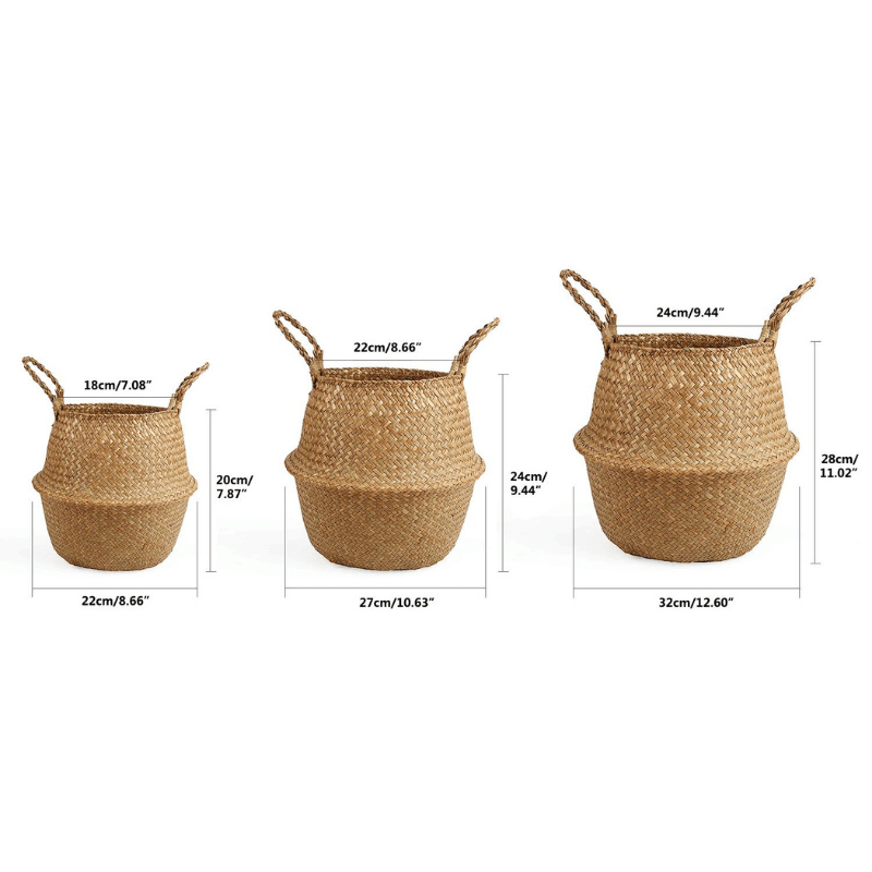 Handmade Storage Baskets STORAGE BASKET Decluttered Homes