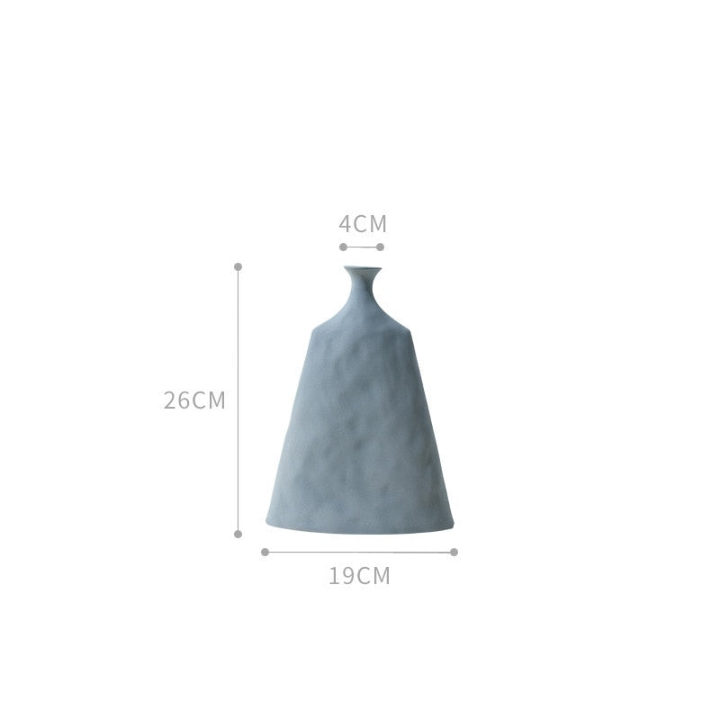 Modern Ceramic Flower Vase vase Decluttered Homes