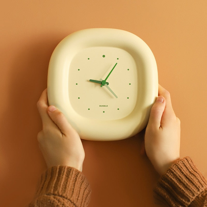 Minimalist Bubble Wall / Desk Clock clock Decluttered Homes