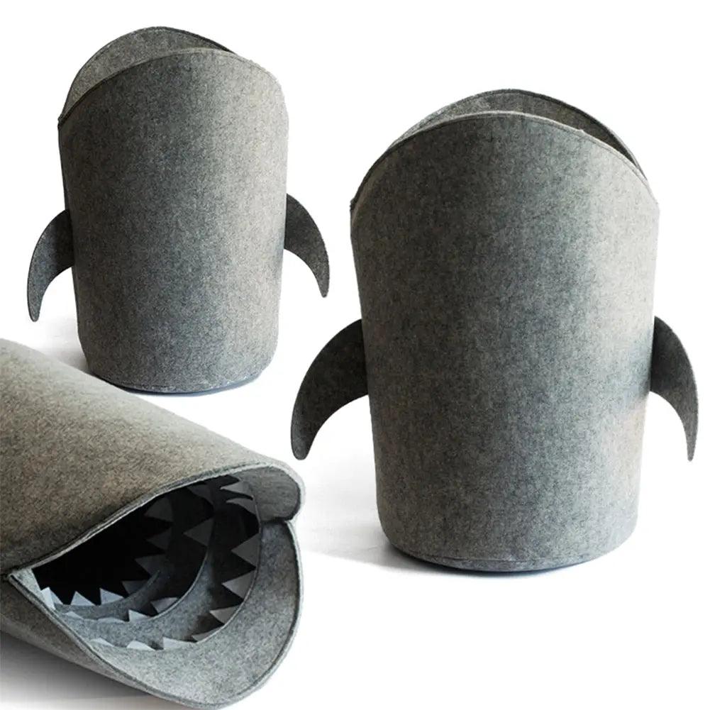 Decluttered Homes Laundry Storage Basket Shark Shape DeclutteredHomes Organizer Bag
