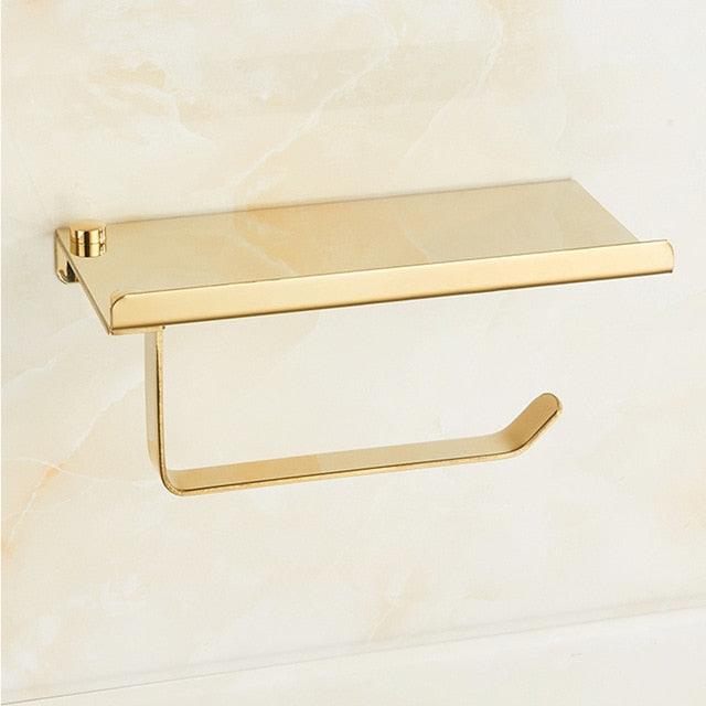 Bathroom Toilet Paper & Phone Holder Bathroom Toilet Paper Holder Decluttered Homes