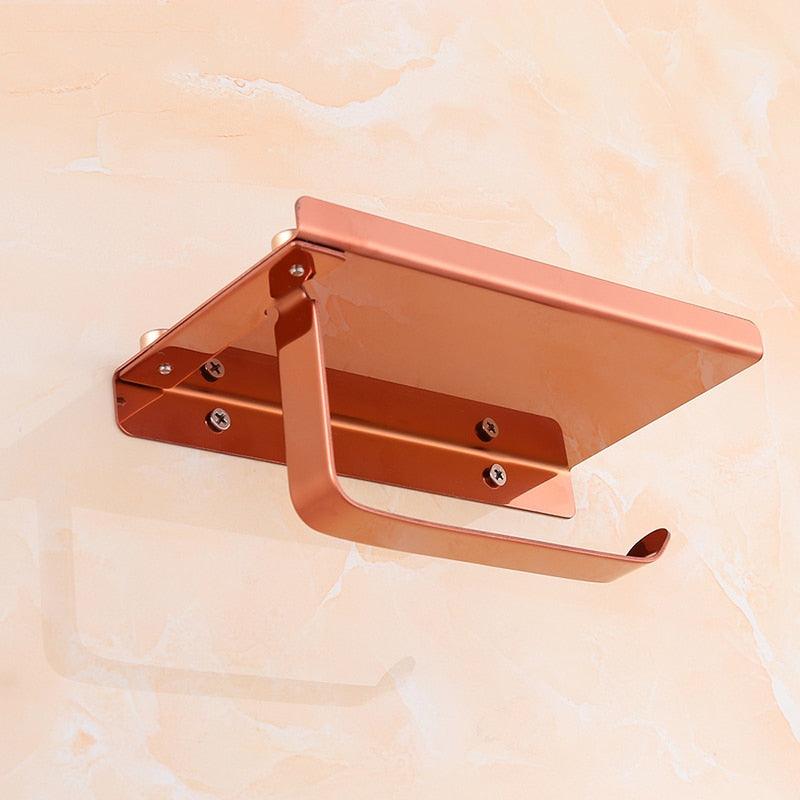 Bathroom Toilet Paper & Phone Holder Bathroom Toilet Paper Holder Decluttered Homes