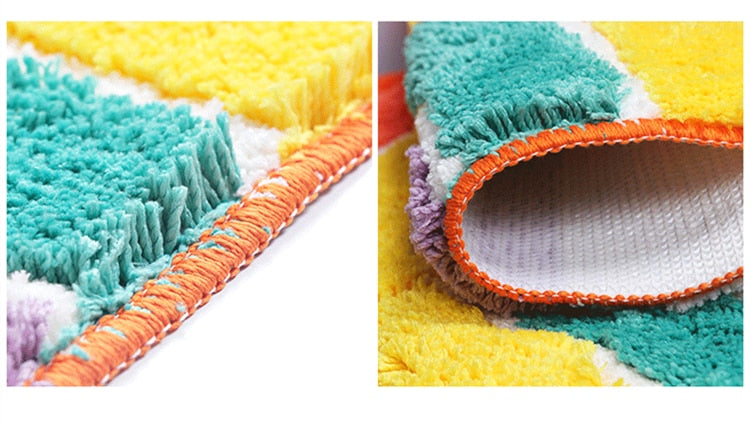 Rainbow Bathroom Mat Rainbow Bathroom Mat Decluttered Homes