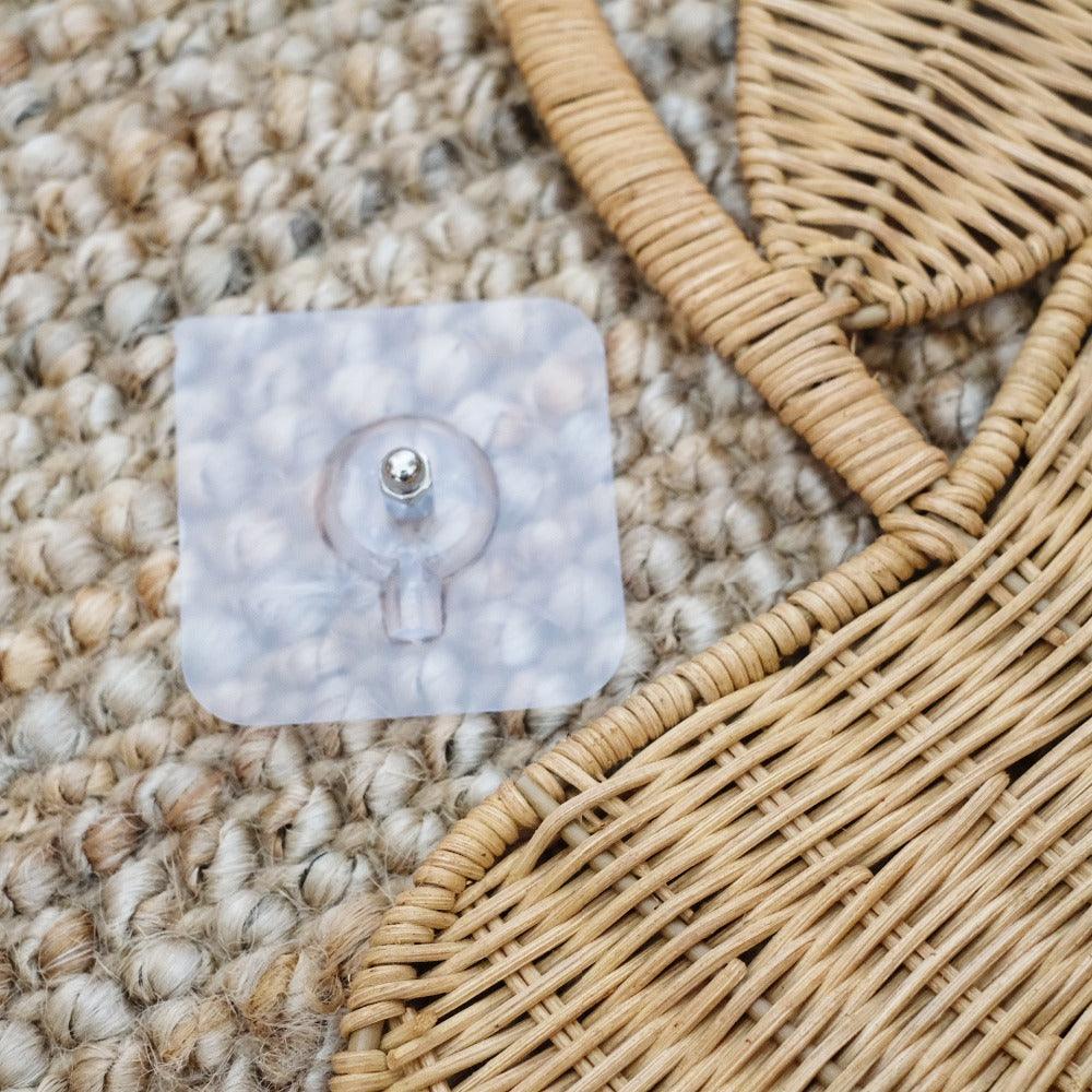 Wicker Wall Basket Apple Wall Basket Decluttered Homes