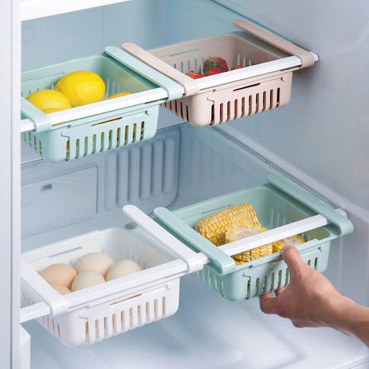 Fridge Drawer Organizer Storage Box Decluttered Homes