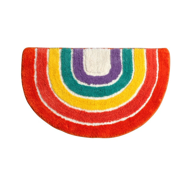 Rainbow Bathroom Mat Rainbow Bathroom Mat Decluttered Homes