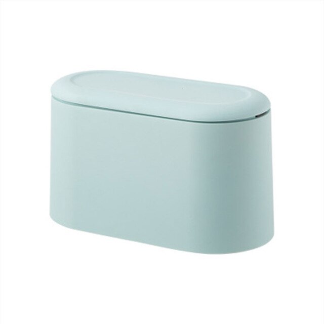 Mini Countertop Trash Can with Lid Mini Countertop Trash Can with Lid Decluttered Homes