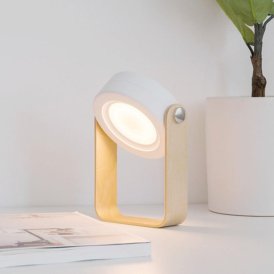 Portable Table Lamp - Collapsible Lantern Portable Table Study Lamp Decluttered Homes