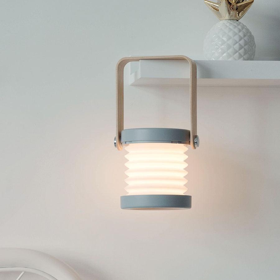 Portable Table Lamp - Collapsible Lantern Portable Table Study Lamp Decluttered Homes
