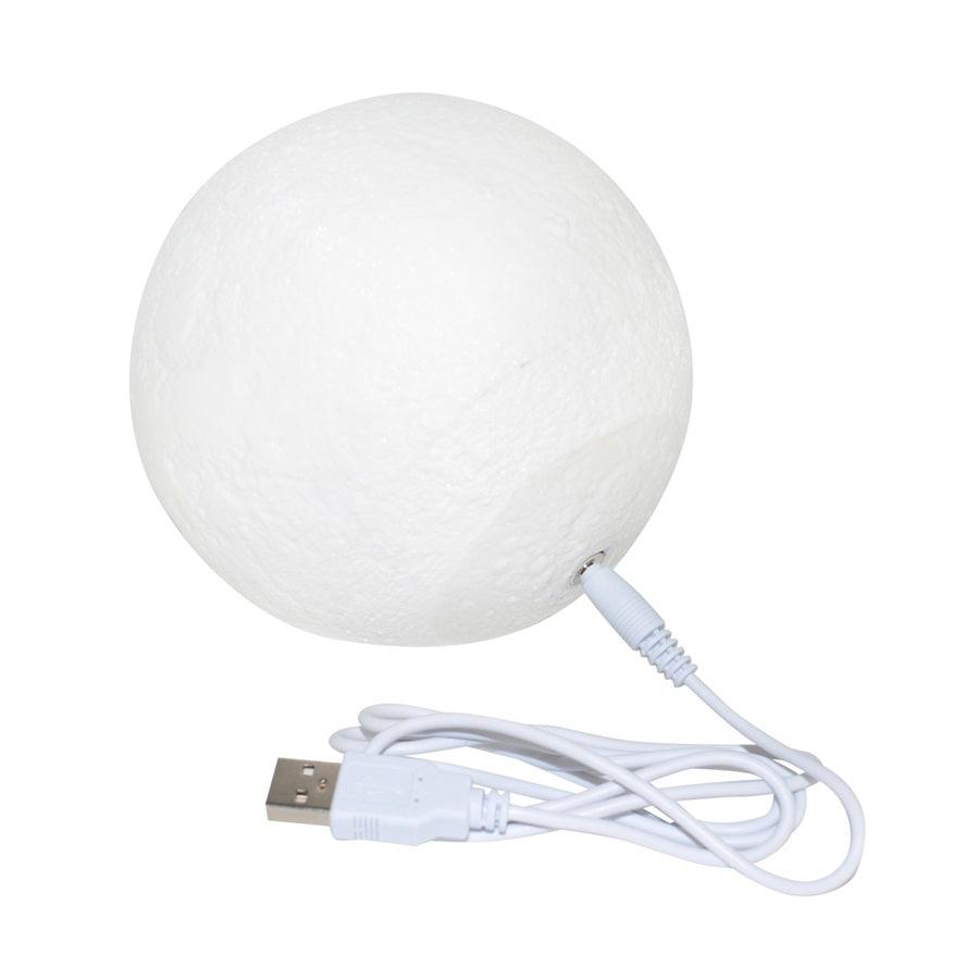 3D Print Moon Lamp LAMP Decluttered Homes