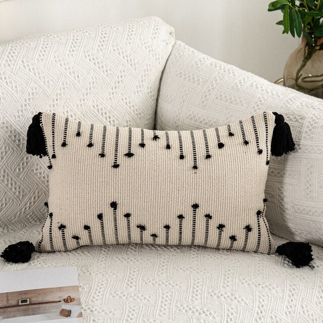Boho decorative pillow covers Cushion Cover Decluttered Homes