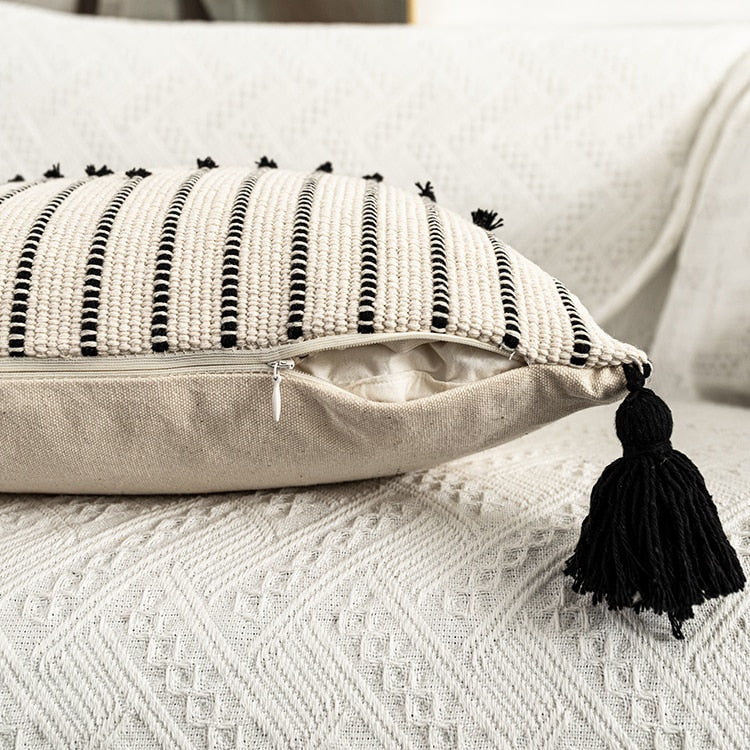 Boho decorative pillow covers Cushion Cover Decluttered Homes