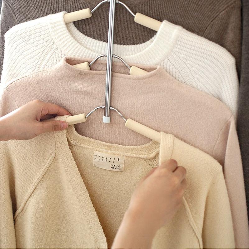 Multi-Layer Hanger Hook Multi-Use Hanger Decluttered Homes