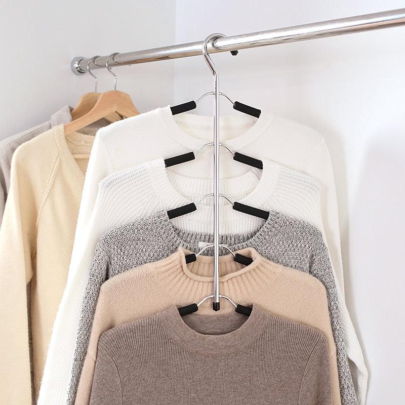 Multi-Layer Hanger Hook Multi-Use Hanger Decluttered Homes