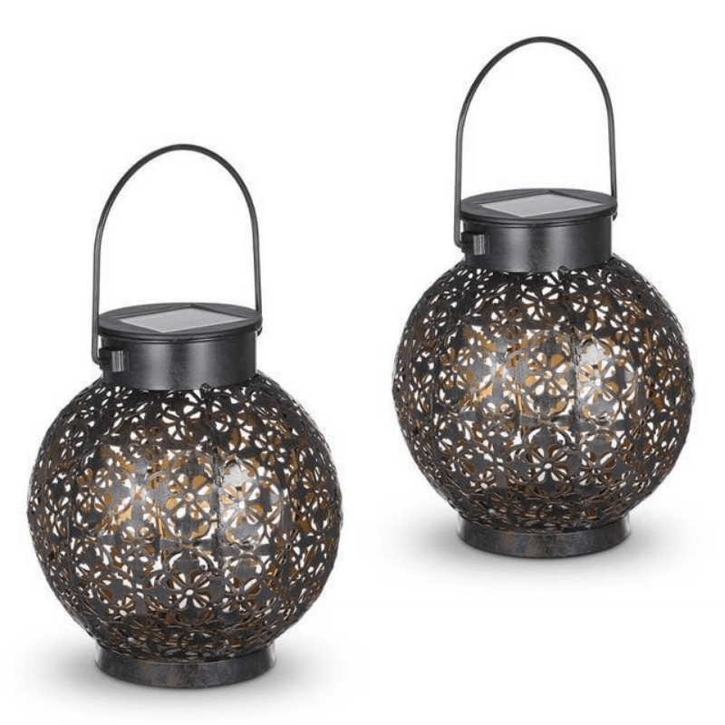 Moroccan Solar Lantern Lights Moroccan Solar Lantern Decluttered Homes