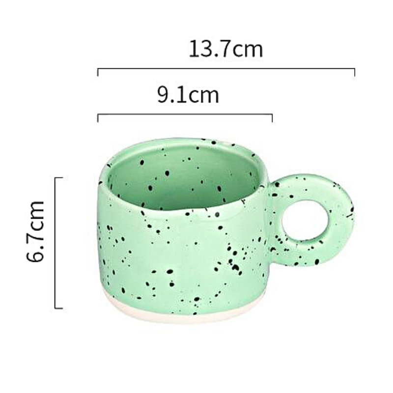 Trendy Ceramic Mug coffee mugs Decluttered Homes