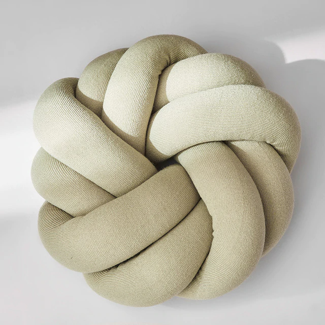 Creative Knot Ball Pillow Flower Creative Knot Ball Pillow Flower Decluttered Homes