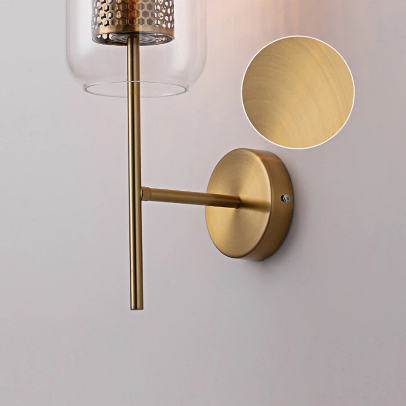 Modern Glass Wall Lamp Wall Sconces Decluttered Homes