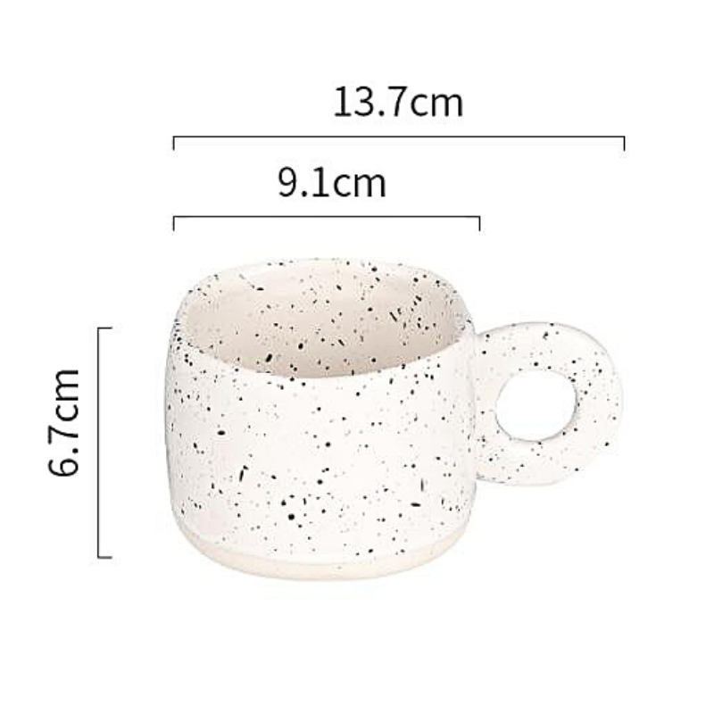 Trendy Ceramic Mug coffee mugs Decluttered Homes