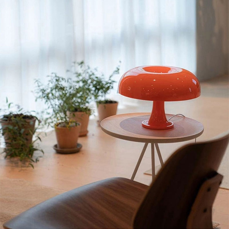 Minimalism Mushroom Table Lamp  Decluttered Homes