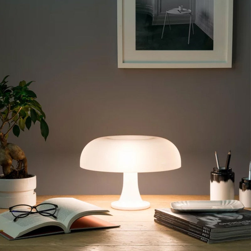 Minimalism Mushroom Table Lamp  Decluttered Homes