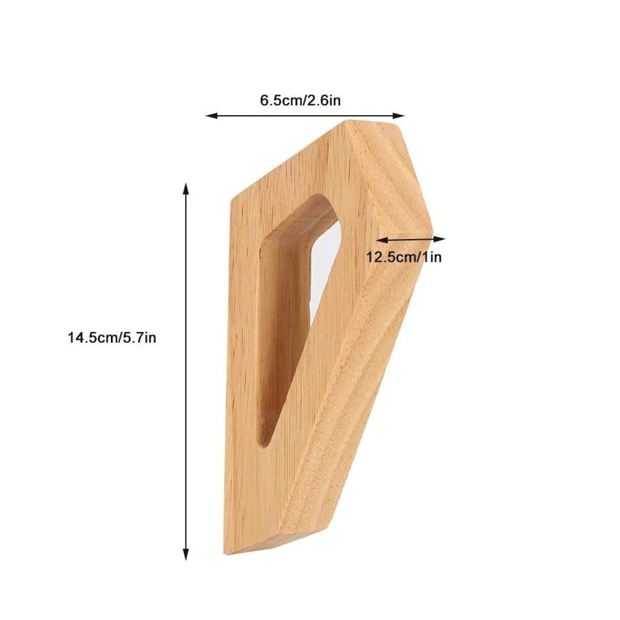 Nordic Wood Wall Hook Wooden Wall Hook Decluttered Homes
