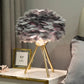 Feather Table Lamp LAMP Decluttered Homes