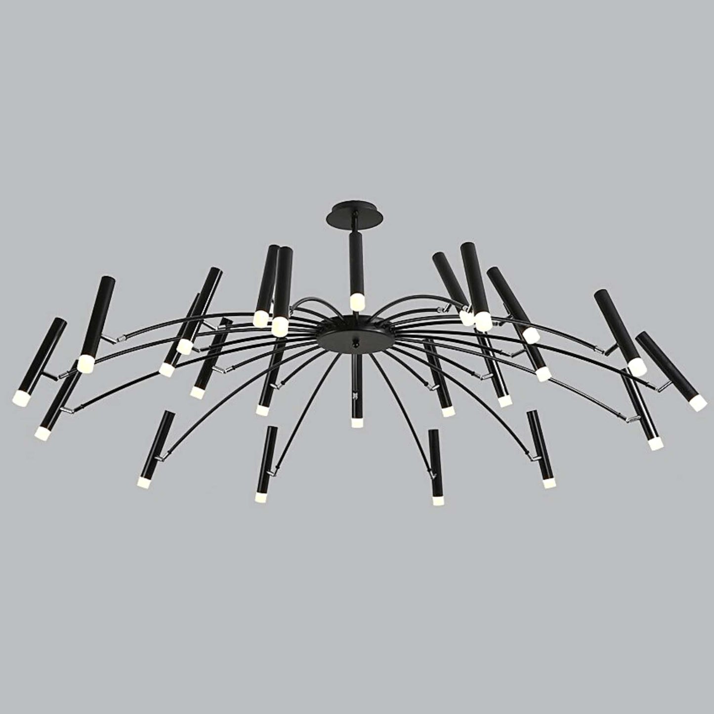 Bella Modern LED Chandelier Chandelier Decluttered Homes