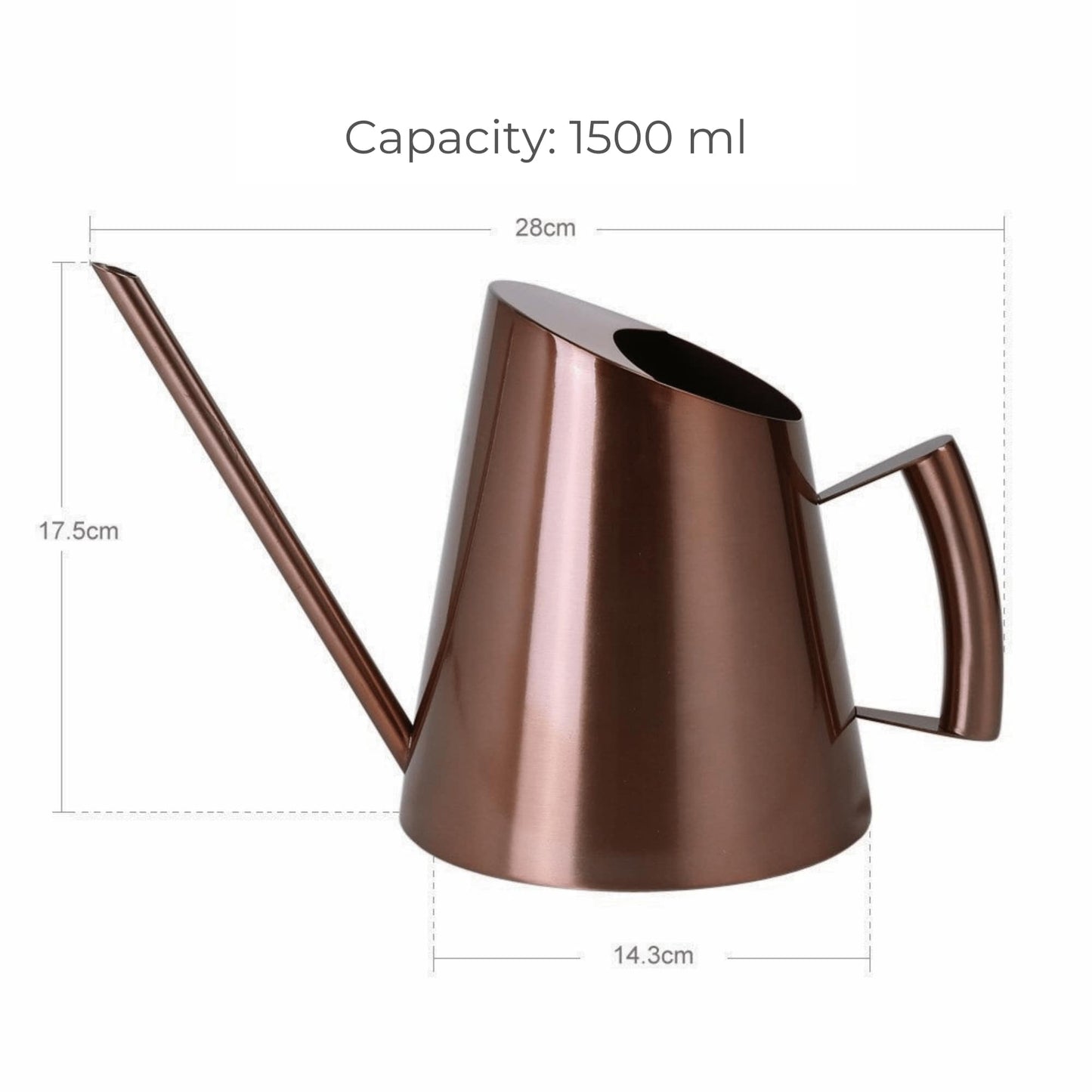 Modern Metal Watering Can Watering can Decluttered Homes