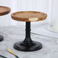 Wooden Cake Plate Stand Cake Plate Stand Decluttered Homes