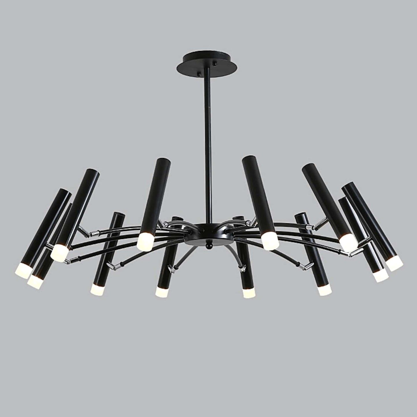 Bella Modern LED Chandelier Chandelier Decluttered Homes