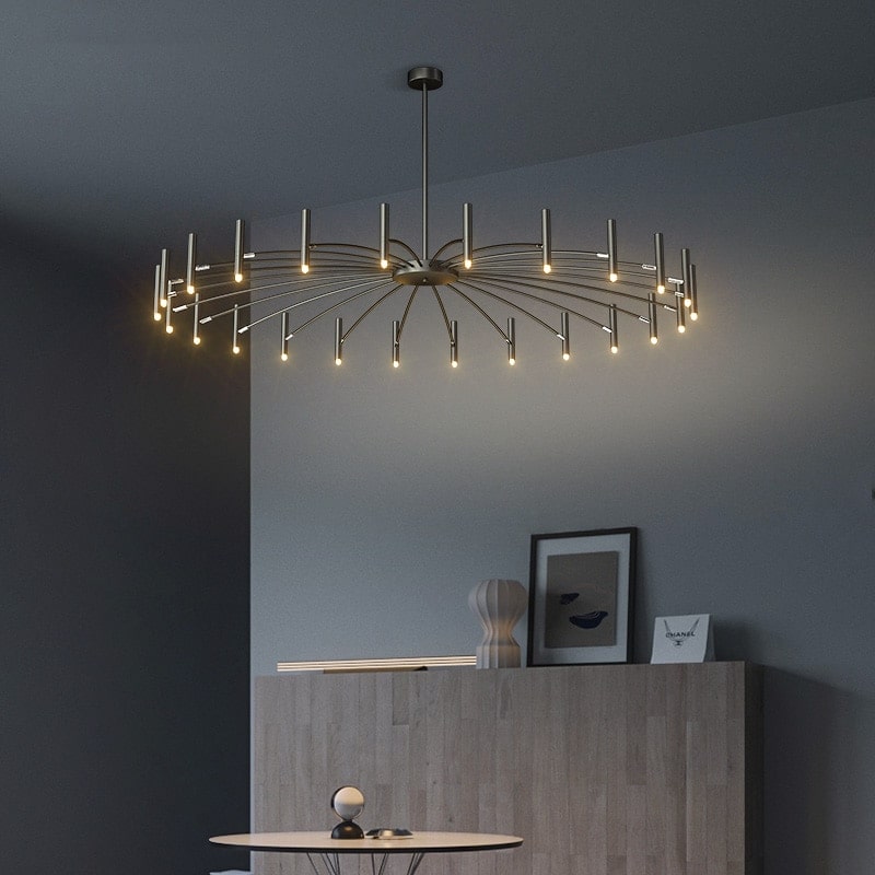 Bella Modern LED Chandelier Chandelier Decluttered Homes