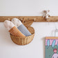 Wicker Wall Basket Apple Wall Basket Decluttered Homes