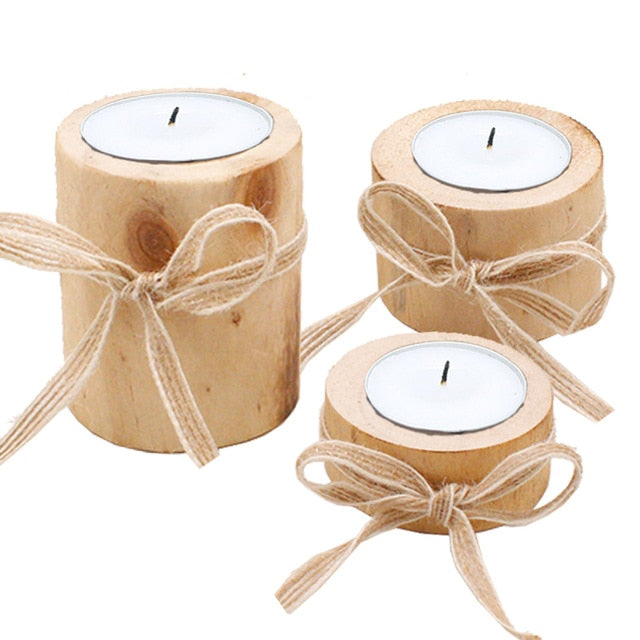 Wood Candle Holders Wood Candle Holders Decluttered Homes