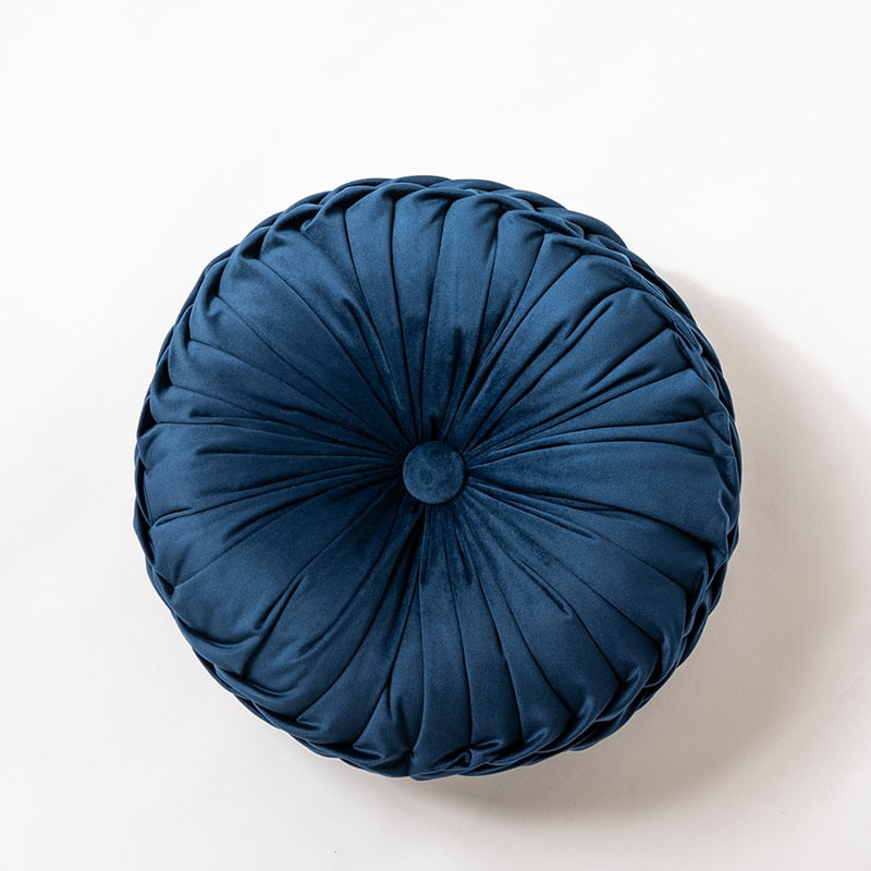 Velvet Pleated Cushion Velvet Pleated Cushion Decluttered Homes