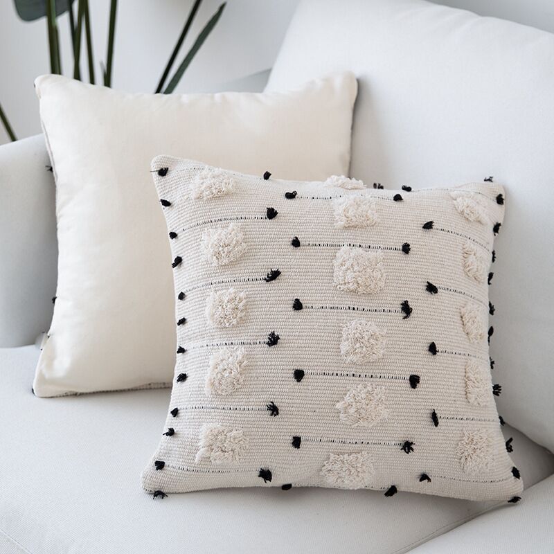 Tufted Throw Pillow Cover