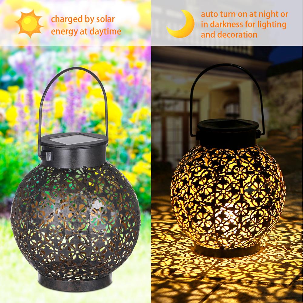 Moroccan Solar Lantern Lights Moroccan Solar Lantern Decluttered Homes