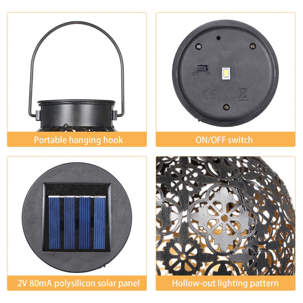 Moroccan Solar Lantern Lights Moroccan Solar Lantern Decluttered Homes