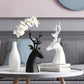 Geometric Deer Figurines Geometric Deer Head Figurines Decluttered Homes